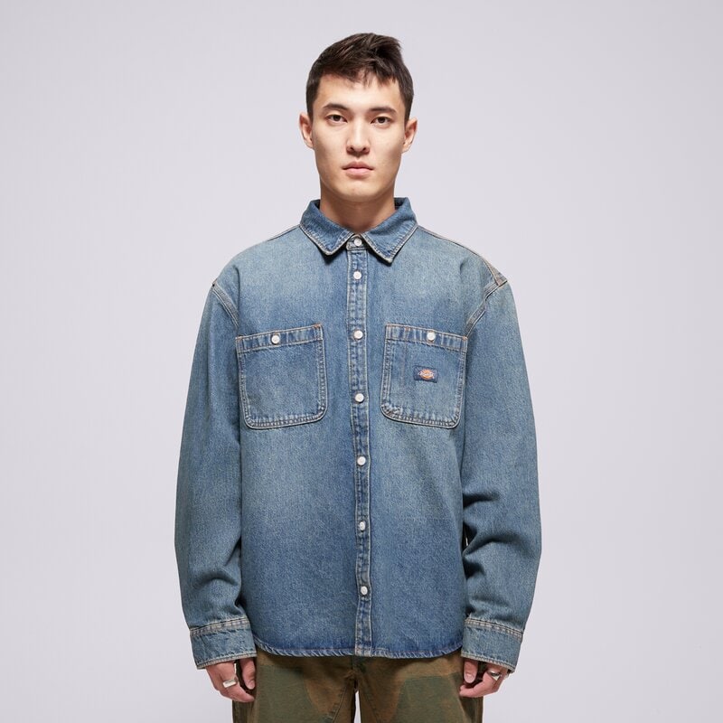 DICKIES РИЗА MECHANIC DENIM SHIRT LS