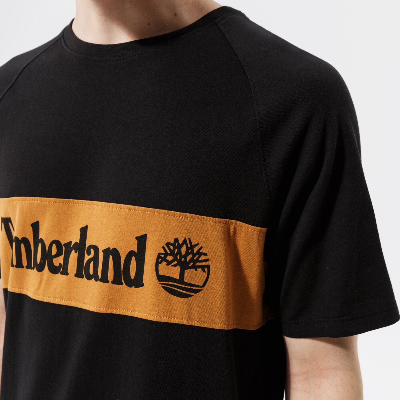 Мъжка тениска TIMBERLAND ТЕНИСКА YC SS CUT & SEW TEE tb0a22k40011 цвят черен