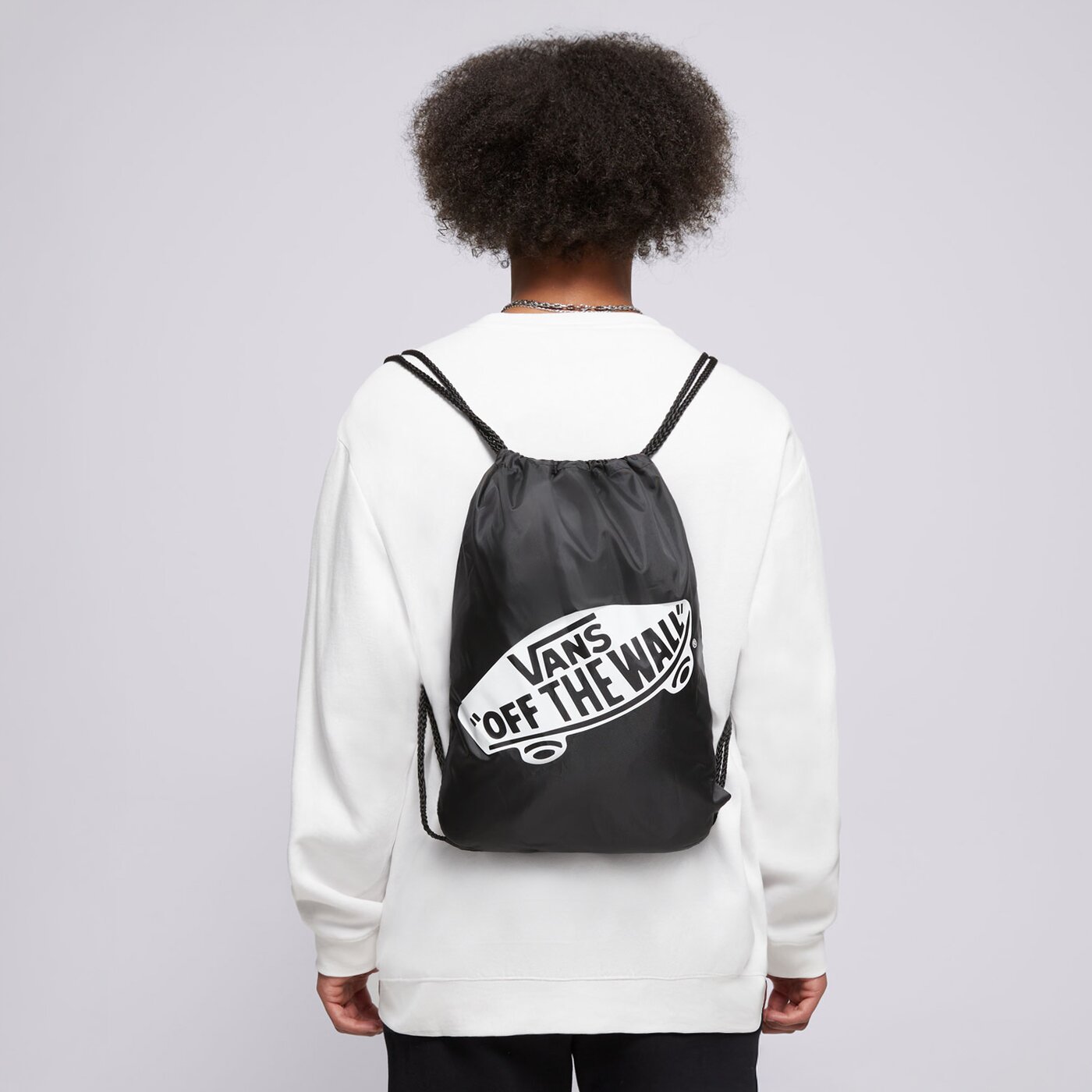 Детска мешка VANS МЕШКА BENCHED BAG vn000hecblk1 цвят черен