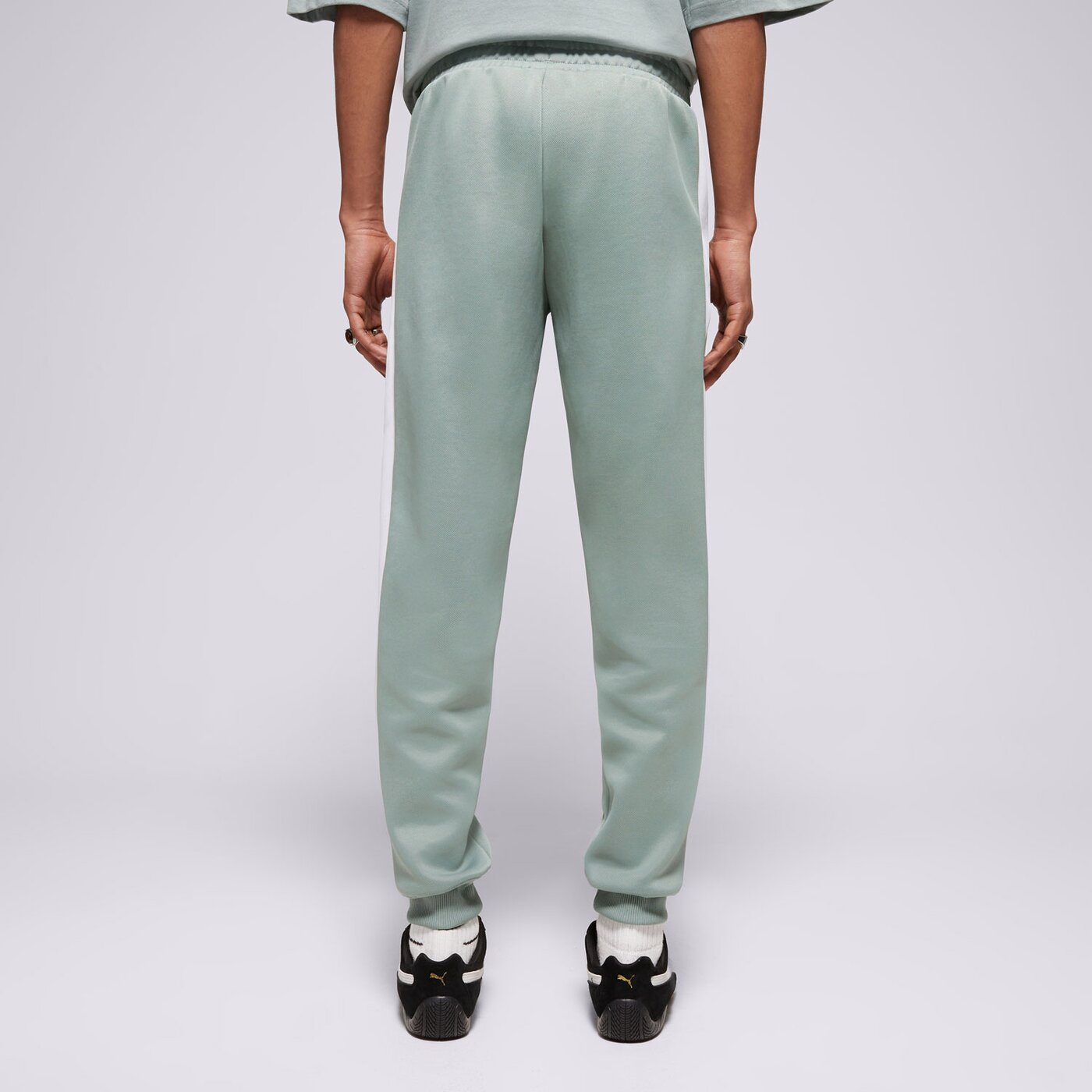 Мъжки панталони PUMA ПАНТАЛОНИ T7 ALWAYS ON TRACK PANTS DK CL 629588 30 цвят зелен