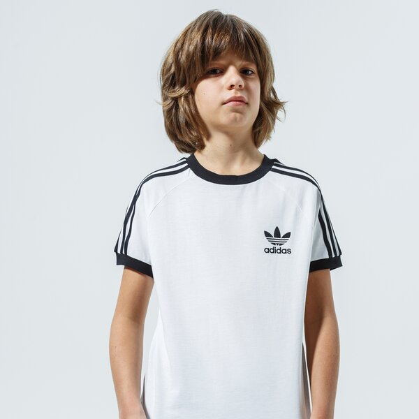 Детска тениска ADIDAS ТЕНИСКА 3STRIPES TEE BOY dv2901 цвят бял