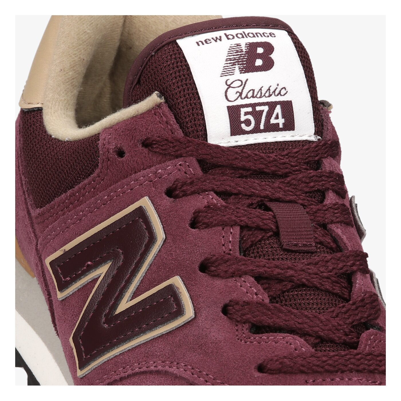 Мъжки маратонки NEW BALANCE 574  ml574bg2 цвят бордо