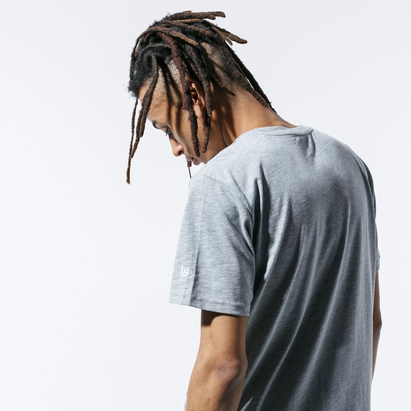 Мъжка тениска NEW ERA ТЕНИСКА SS NBA TEAM TEE BOSCEL LGH 12033446 цвят сив