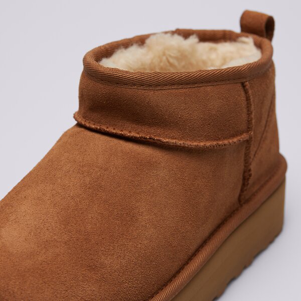Детски кежуал UGG KIDS' CLASSIC ULTRA MINI PLATFORM 1157791k-che цвят кафяв