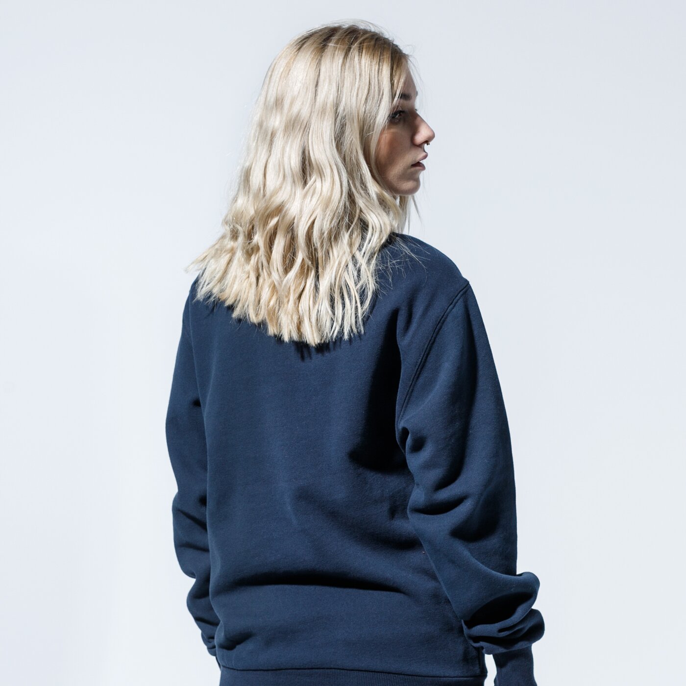 Дамски суичър ELLESSE СУИТЧЪР AGATA NAVY sgs03238429 цвят тъмносин