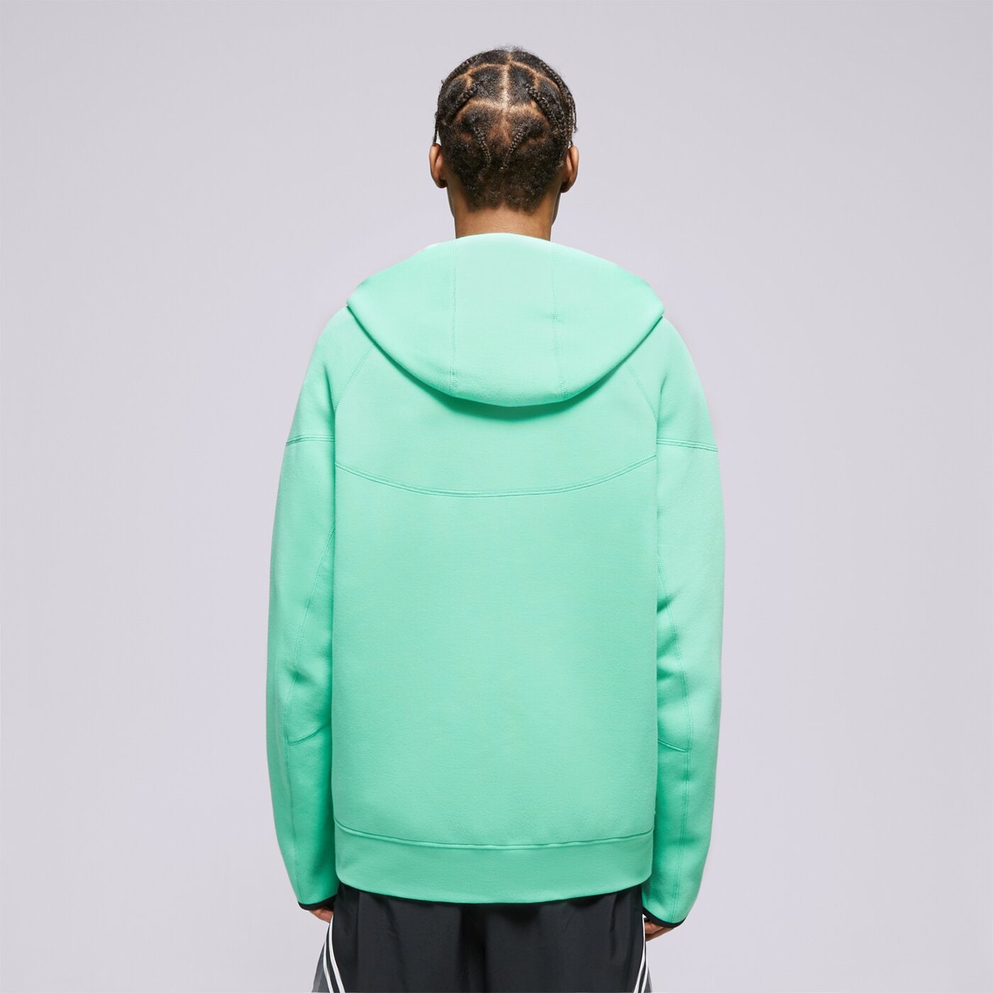 Мъжки суичър NIKE СУИТЧЪР С КАЧУЛКА M NK TCH FLC FZ WR HOODIE fb7921-363 цвят зелен