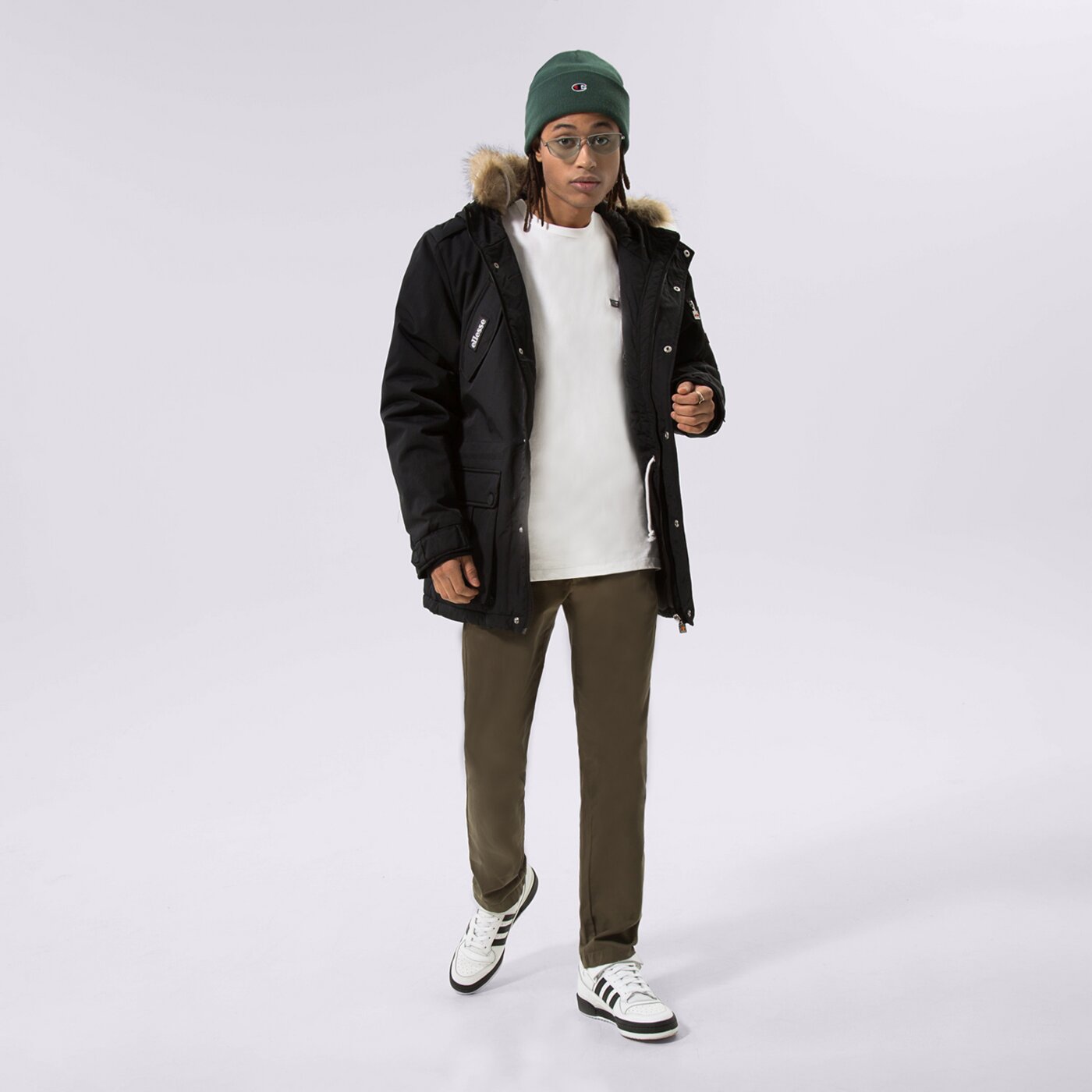 Мъжко зимно яке ELLESSE ЯКЕ ЗИМНО BLIZZARD BLK PARKA JACKET shl03704011 цвят черен