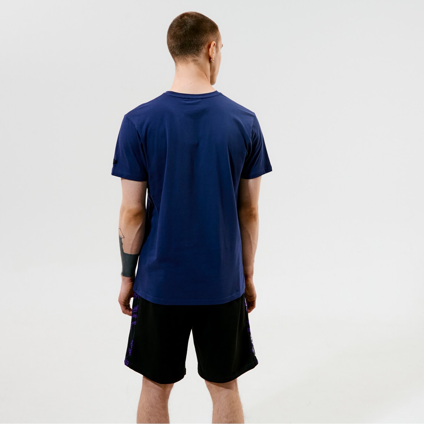 Мъжка тениска NEW ERA ТЕНИСКА SUMMER CITY INFILL LAKERS 11569530 цвят тъмносин