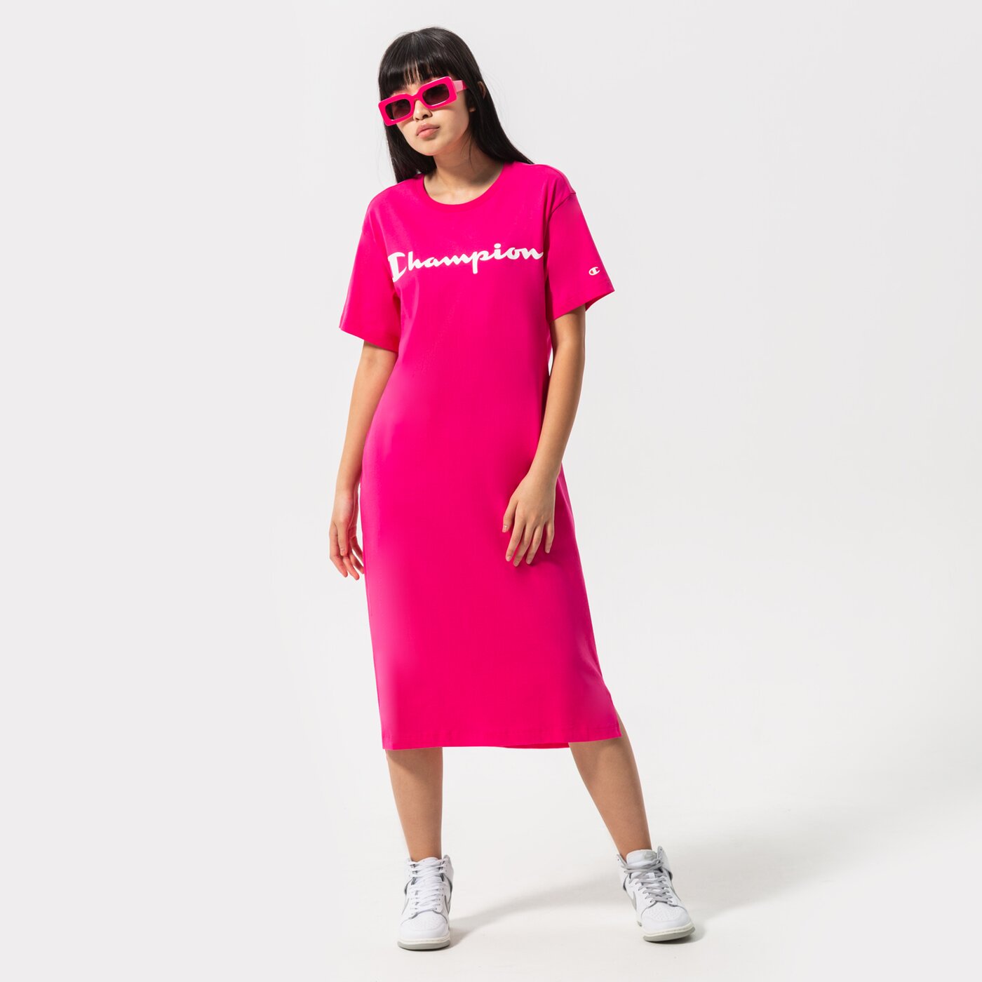 Дамски CHAMPION РОКЛЯ АНЦУГS 114890ps025 цвят розов