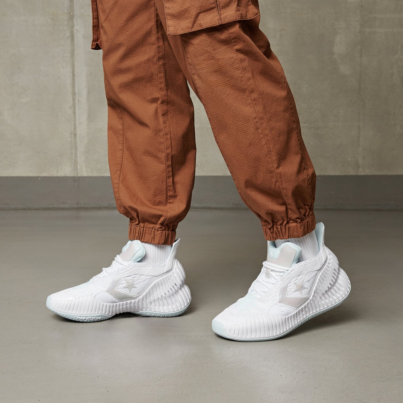 Мъжки маратонки CONVERSE ALL STAR BB a03697c цвят бял