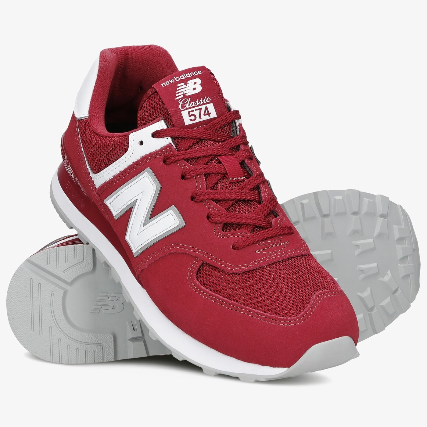 Мъжки маратонки NEW BALANCE 574  ml574er2 цвят червен