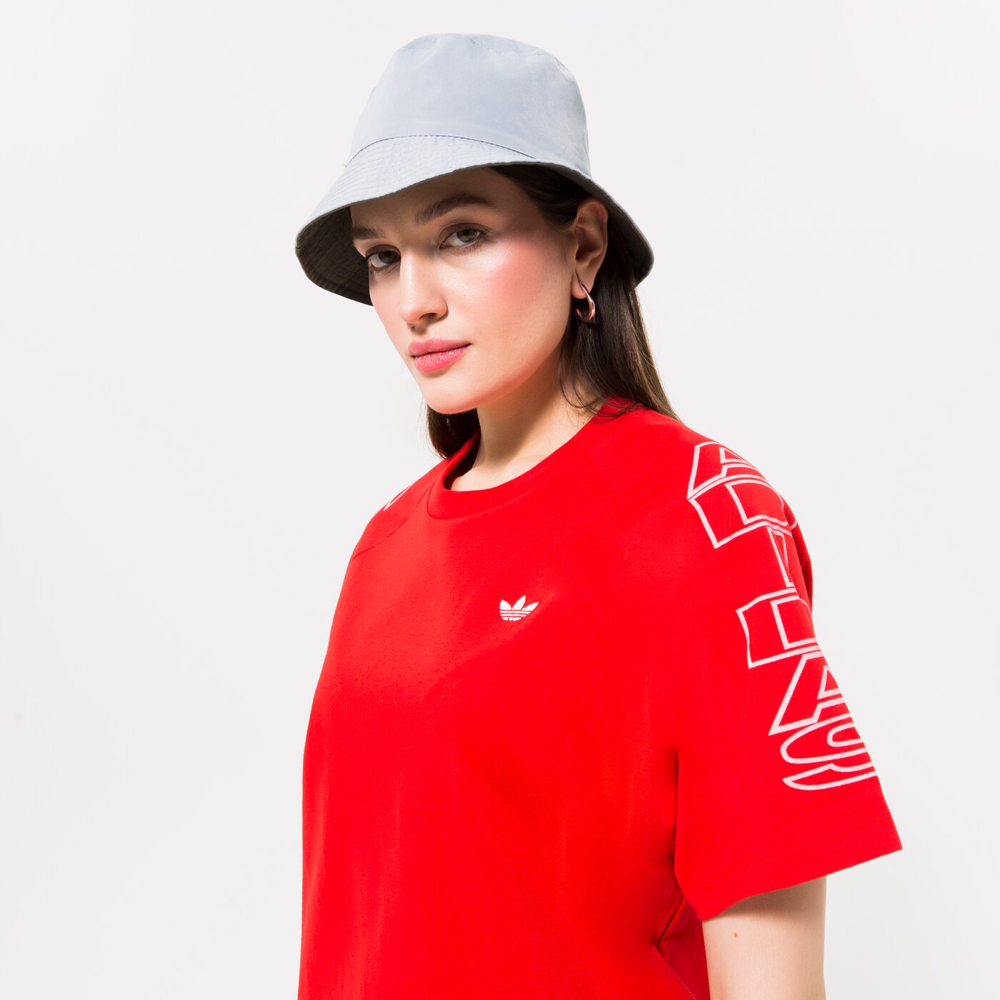 Дамска тениска ADIDAS ТЕНИСКА H20250 h20250 цвят червен