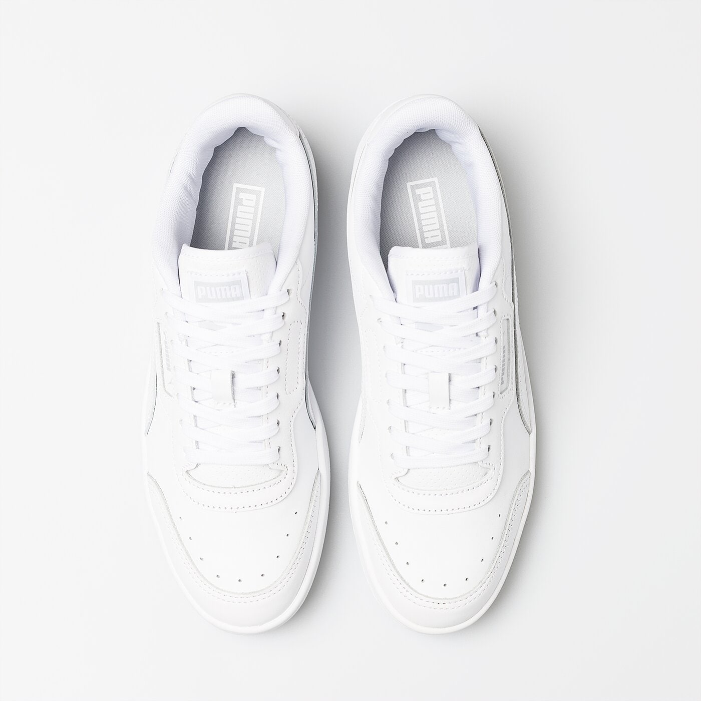 Мъжки маратонки PUMA COURT 70 38608401 цвят бял