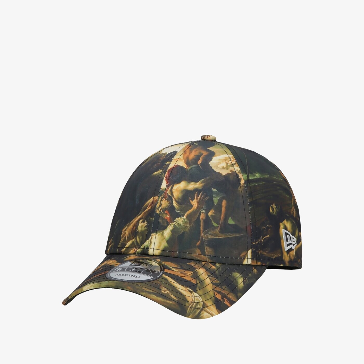 Мъжка шапка с козирка NEW ERA ШАПКА LOUVRE AOP RADEAU 940 LE LOUVRE BLK 13100349 цвят многоцветен