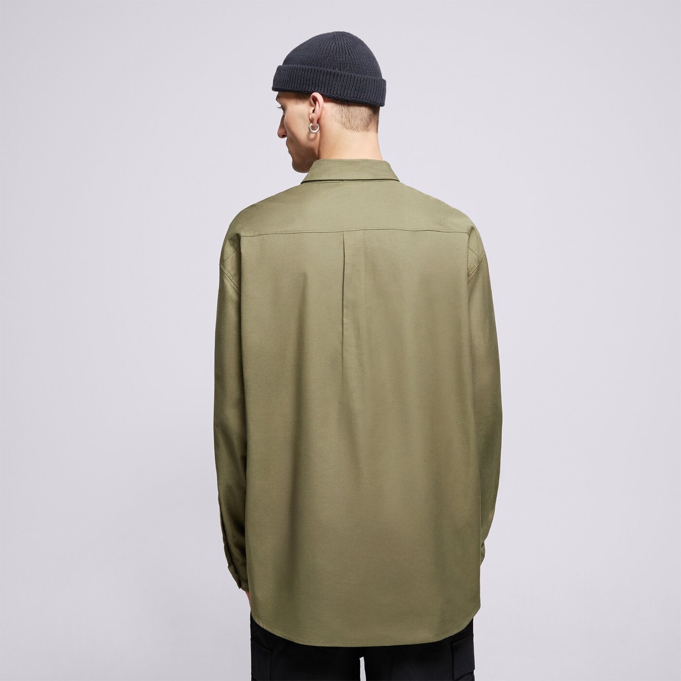 NIKE РИЗА M NK CLUB LS OXFORD OS hm9590-222 цвят каки