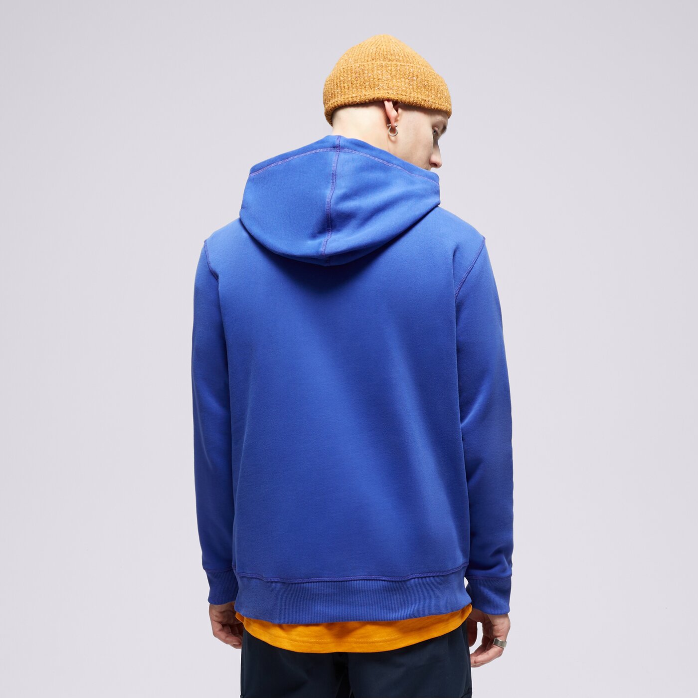 Мъжки суичър TIMBERLAND СУИТЧЪР С КАЧУЛКА LS 50TH ANNIVERSARY EST. 1973 tb0a6s5wed51 цвят син