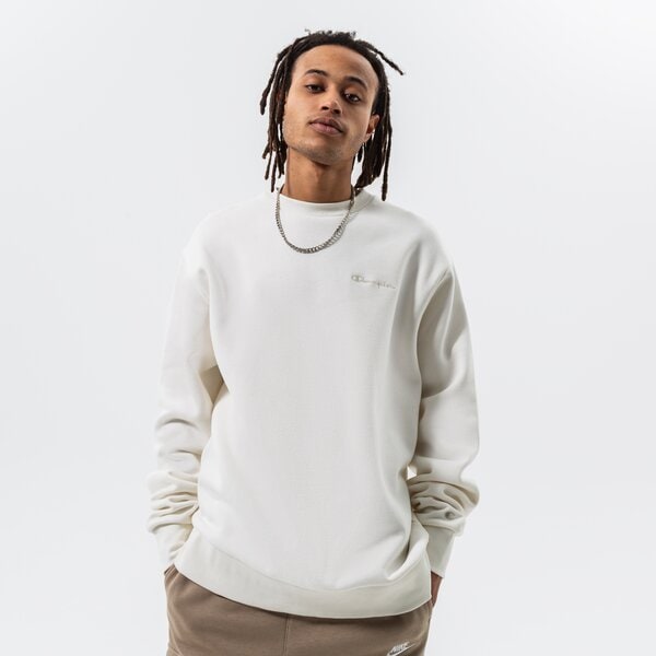 Мъжки суичър CHAMPION СУИТЧЪР CREWNECK SWEATSHIRT 217918ys084 цвят бял