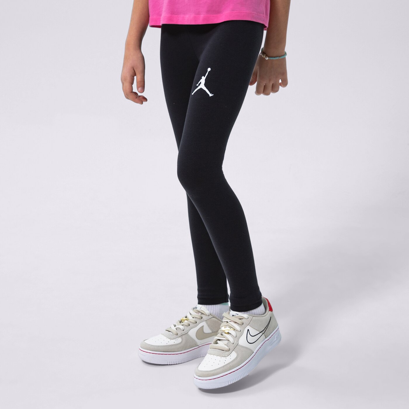 Детски панталони JORDAN КЛИН JDG JUMPMAN CORE LEGGING G 45a438-023 цвят черен