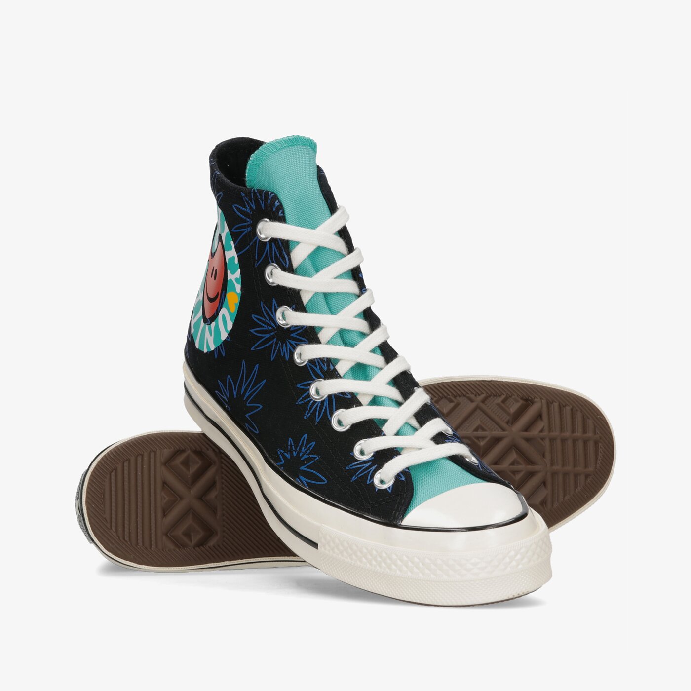 Мъжки маратонки CONVERSE CHUCK 70 UNITY FLORAL PRINT 172824c цвят черен