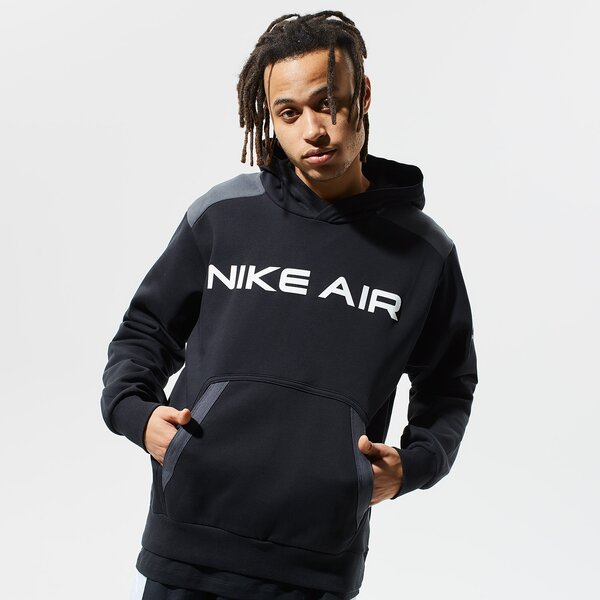Мъжки суичър NIKE СУИТЧЪР С КАЧУЛКА AIR da0212-010 цвят черен