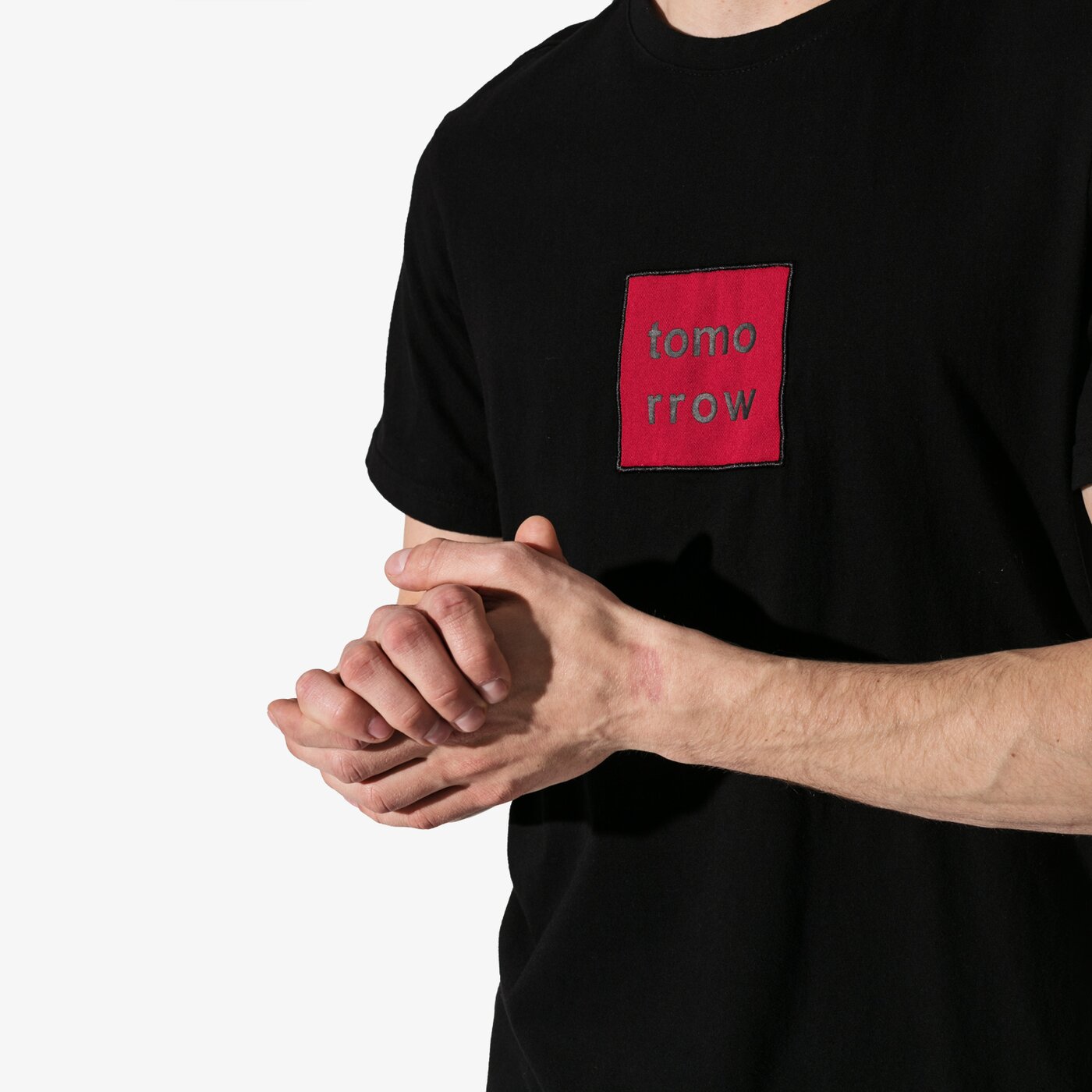 Мъжка тениска CONFRONT ТЕНИСКА SS BIG LOGO TEE cf19tsm03001 цвят черен