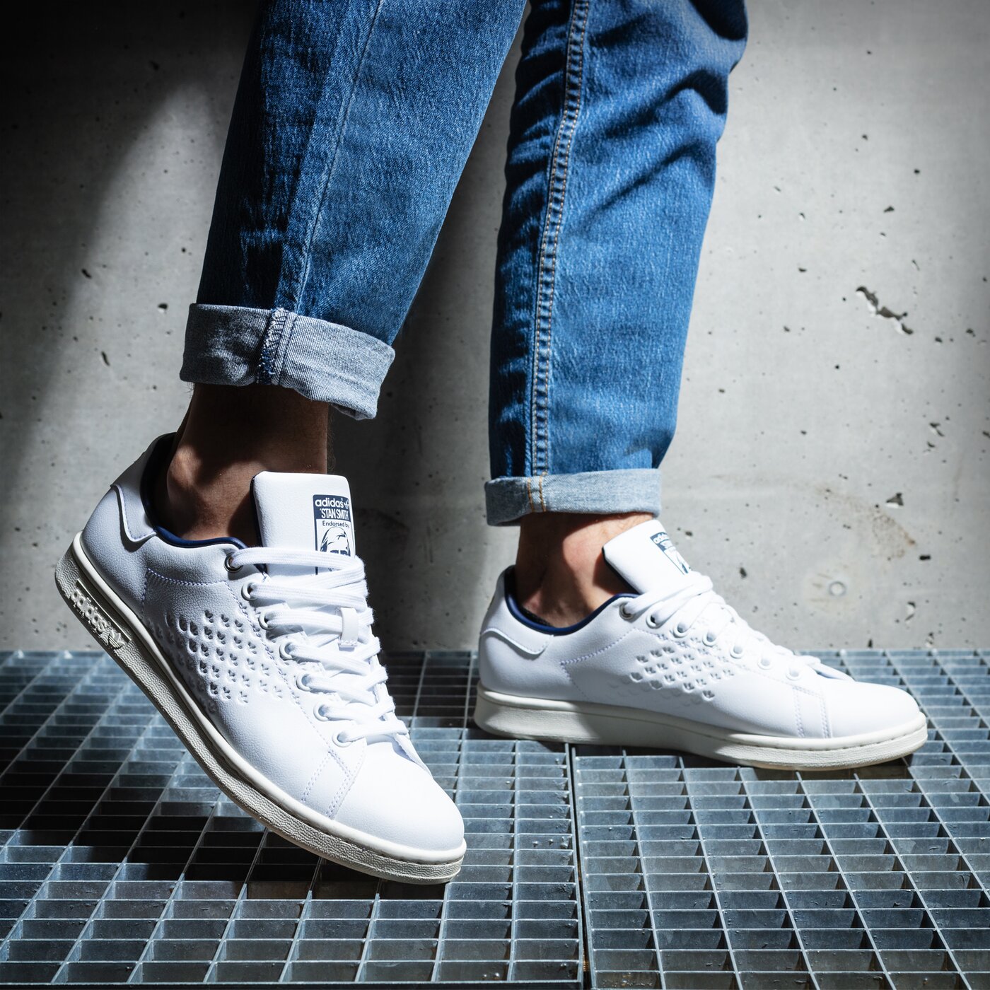 Мъжки маратонки ADIDAS STAN SMITH gw4445 цвят бял