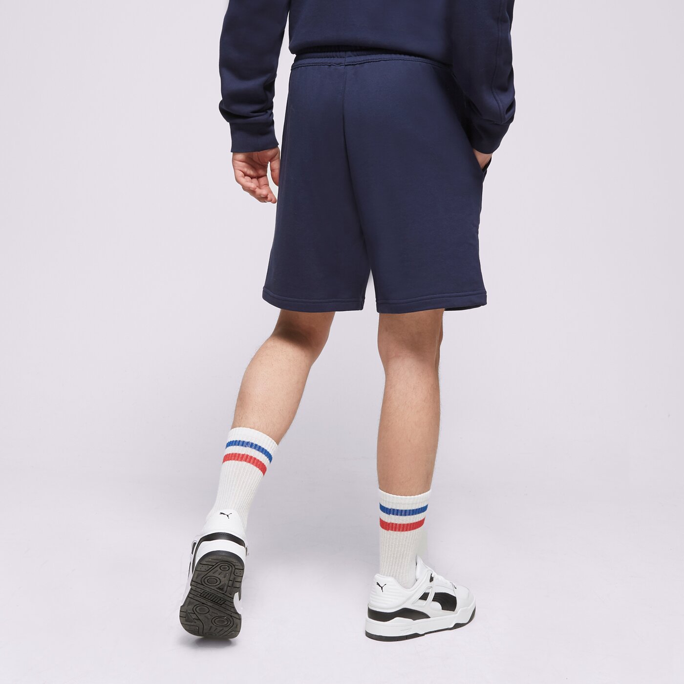 Мъжки къси панталони REEBOK ШОРТИ CL VAR FT SHORTS hs9180 цвят тъмносин