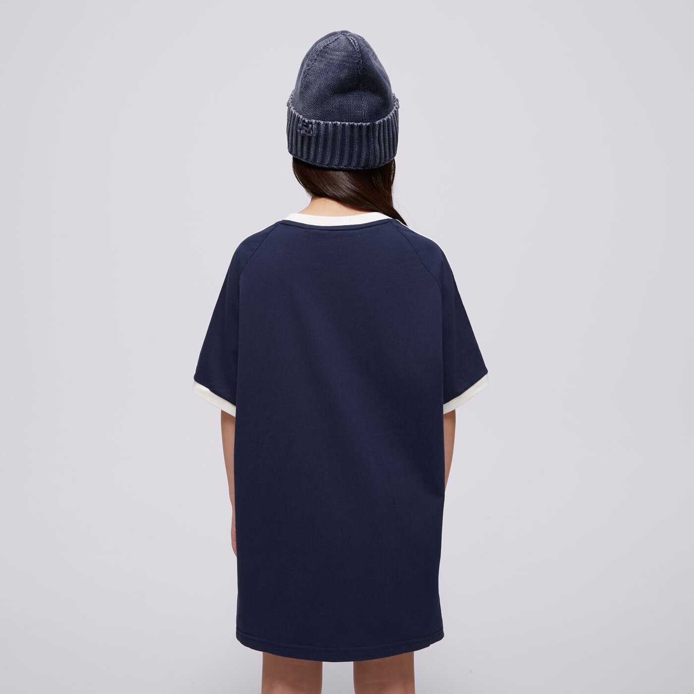 Детска тениска ADIDAS ТЕНИСКА LOOSE TEE GIRLS jd0389 цвят тъмносин