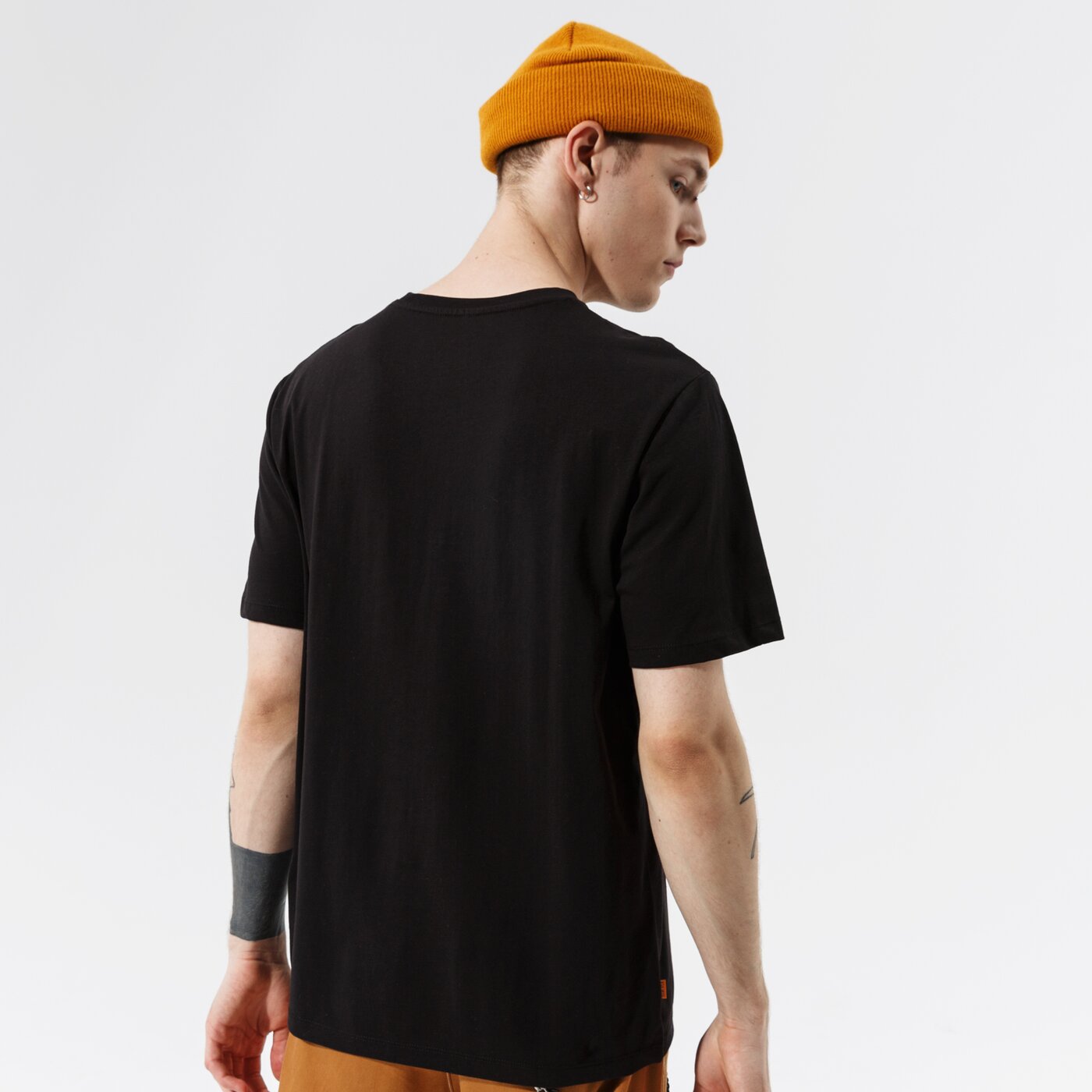 Мъжка тениска TIMBERLAND ТЕНИСКА TREE LOGO TEE BLACK tb0a5pjv0011 цвят черен