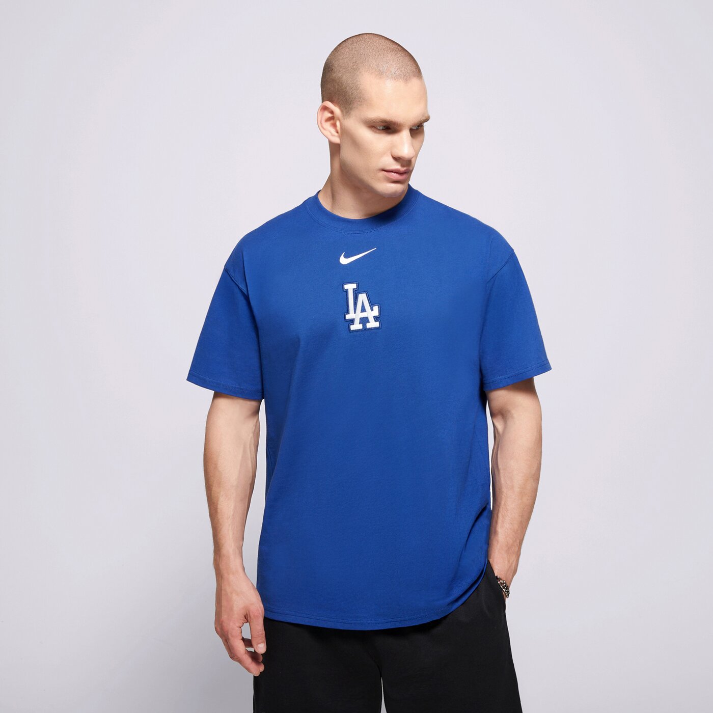 Мъжка тениска NIKE ТЕНИСКА MLB MAX 90 TEE LOS ANGELES DODGERS 01ay-4ew-ld-32k цвят син