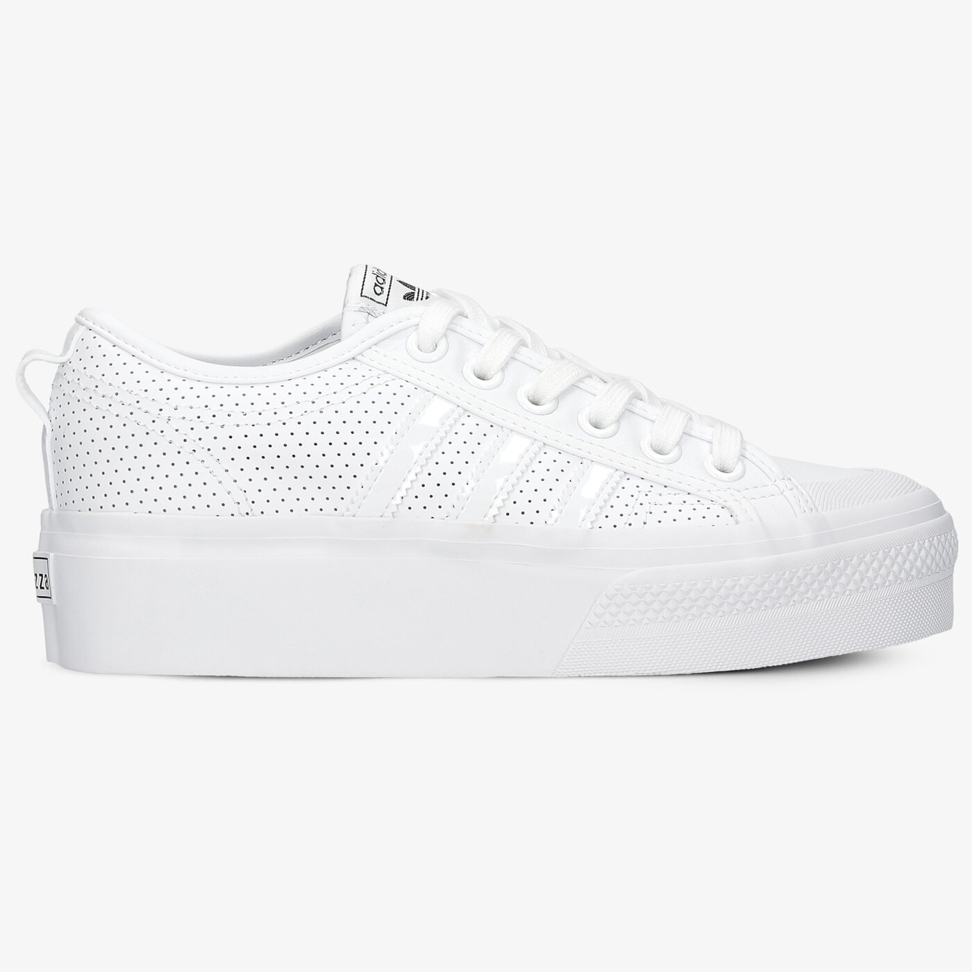 Дамски маратонки ADIDAS NIZZA PLATFORM W fx9180 цвят бял
