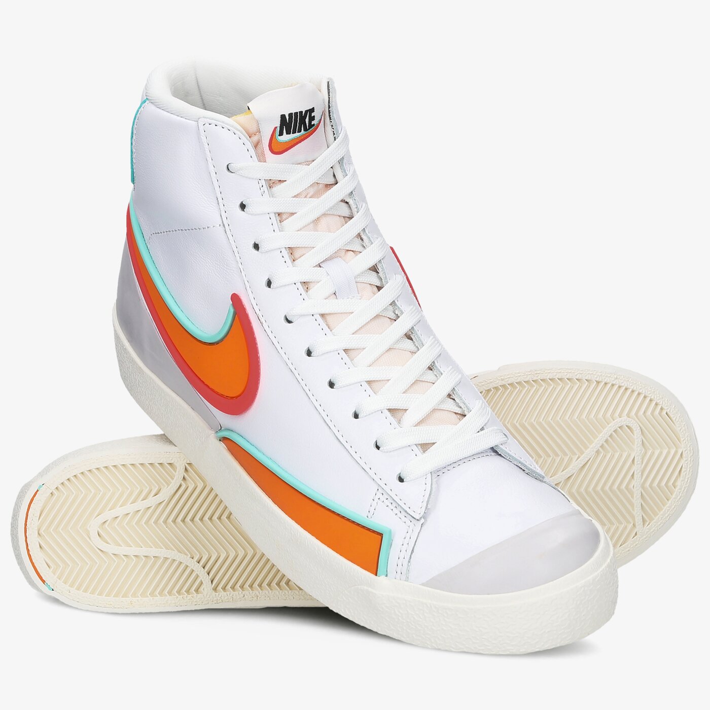 Мъжки маратонки NIKE BLAZER MID '77 INFINITE da7233-100 цвят бял