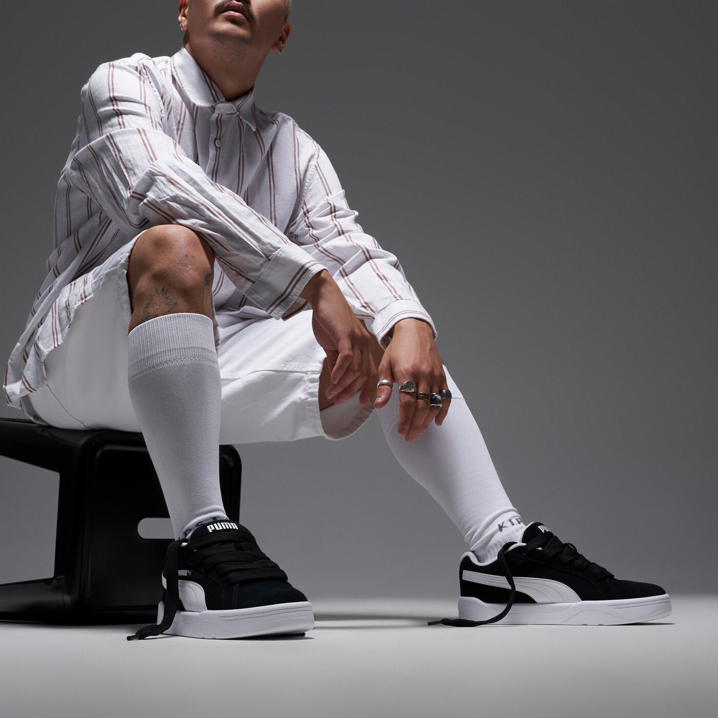 Мъжки маратонки PUMA PARK LIFESTYLE EASY SD 40070701 цвят черен