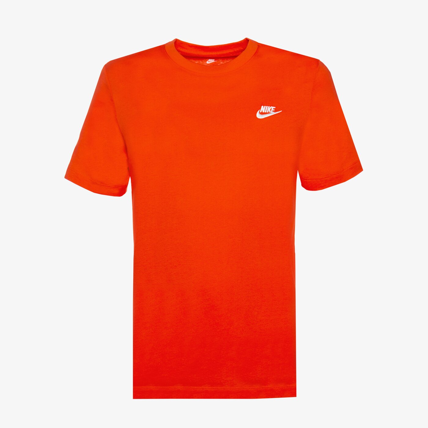 Мъжка тениска NIKE ТЕНИСКА SPORTSWEAR CLUB ar4997-891 цвят оранжев
