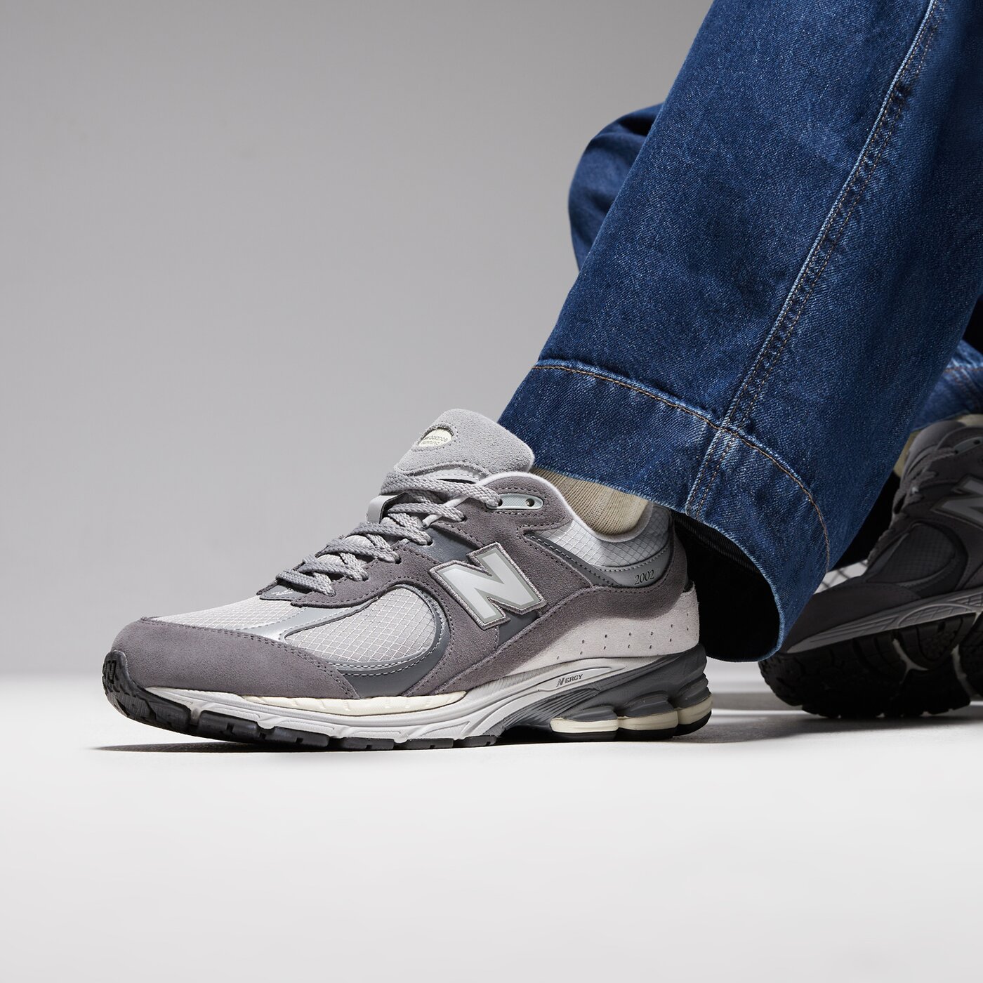 Мъжки маратонки NEW BALANCE 2002R  u2002rtf цвят сив