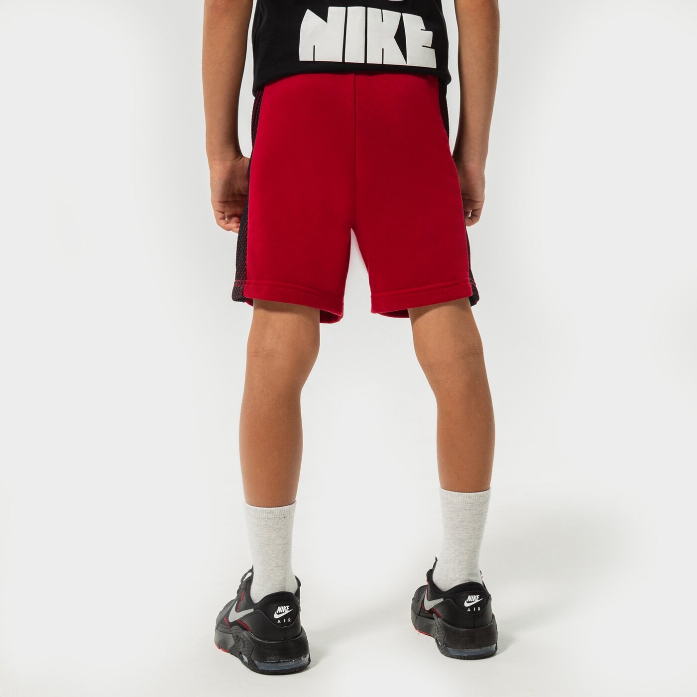  JORDAN ШОРТИ JUMPMAN X NIKE FT SHORT BOY 95b452-r78 цвят бордо
