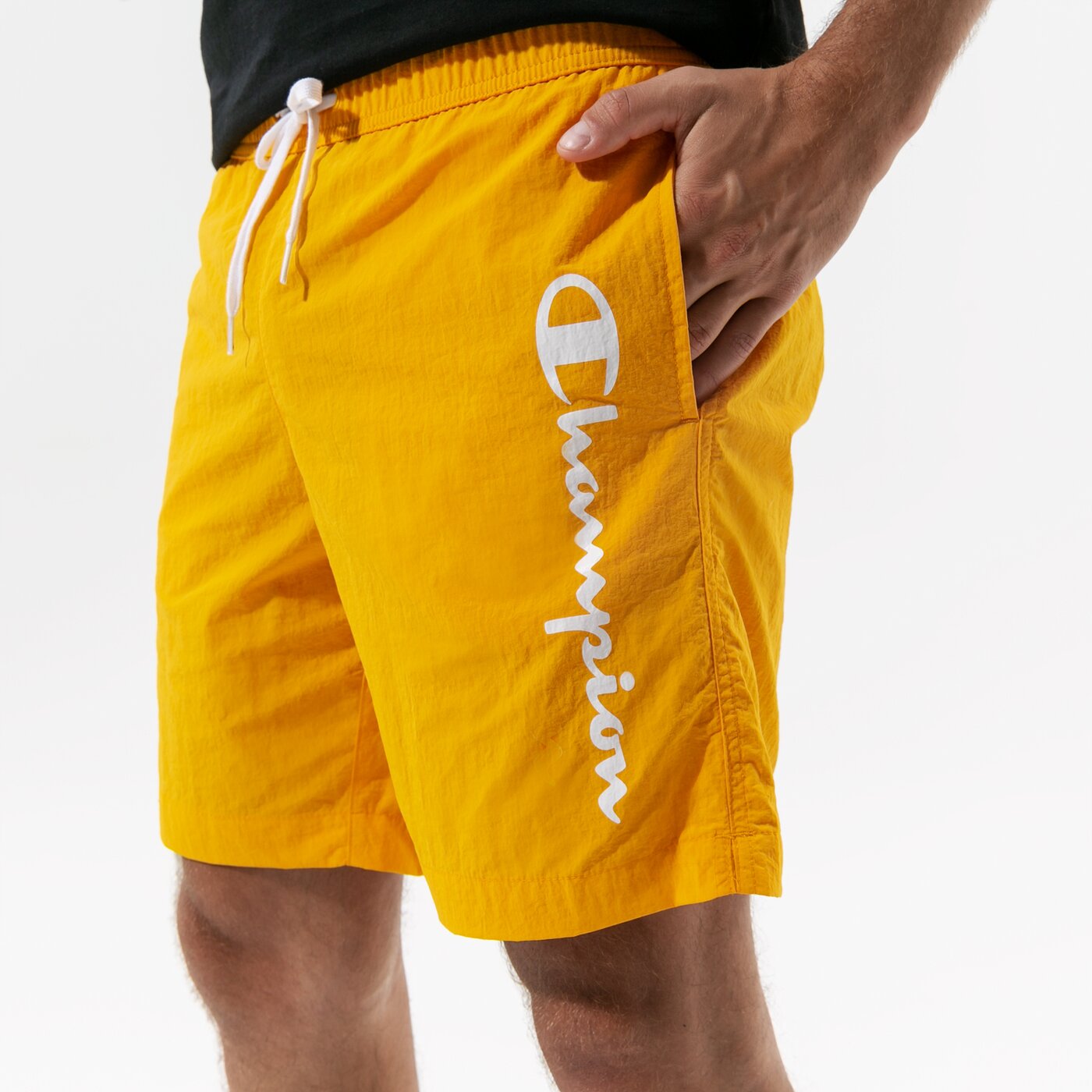 Мъжки къси панталони CHAMPION ШОРТИ BEACHSHORT 216068ys058 цвят жълт