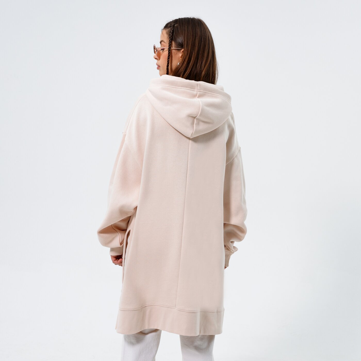 Дамски суичър NIKE СУИТЧЪР С КАЧУЛКА W NSW ESSNTL FLC HOODIE SSNL dh1089-219 цвят бежов