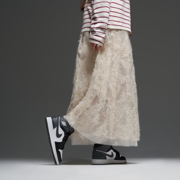 Детски маратонки AIR JORDAN 1 MID  dq8423-001 цвят сив