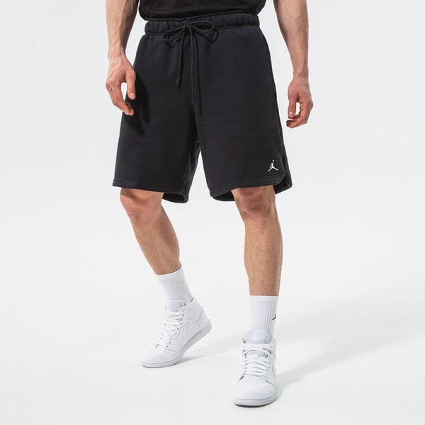 Мъжки къси панталони JORDAN ШОРТИ ESSENTIAL FLEECE SHORTS da9826-010 цвят черен