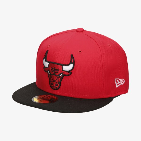 Дамска шапка с козирка NEW ERA ШАПКА NBA BASIC CHICAGO BULLS 10861624 цвят червен