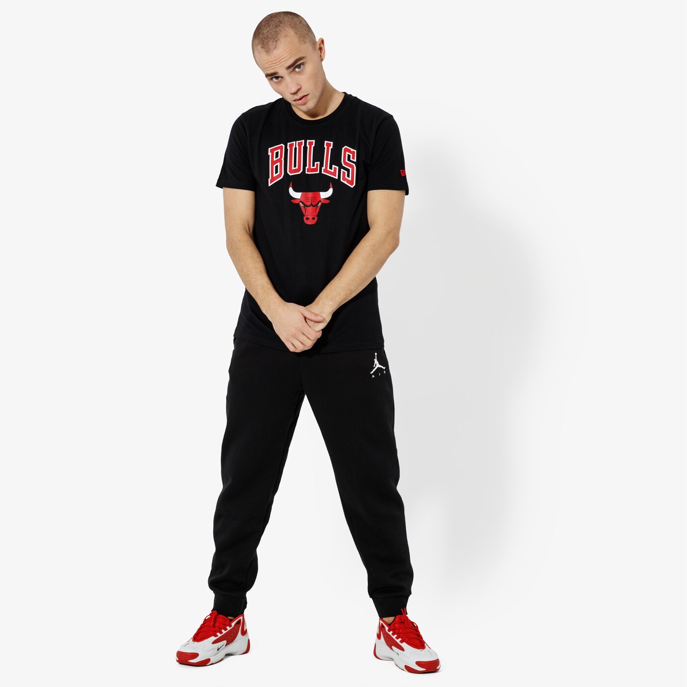 Мъжки панталони JORDAN ПАНТАЛОНИ M J JUMPMAN FLEECE PANT JORDAN OFF CRT BBAL 940172-010 цвят черен