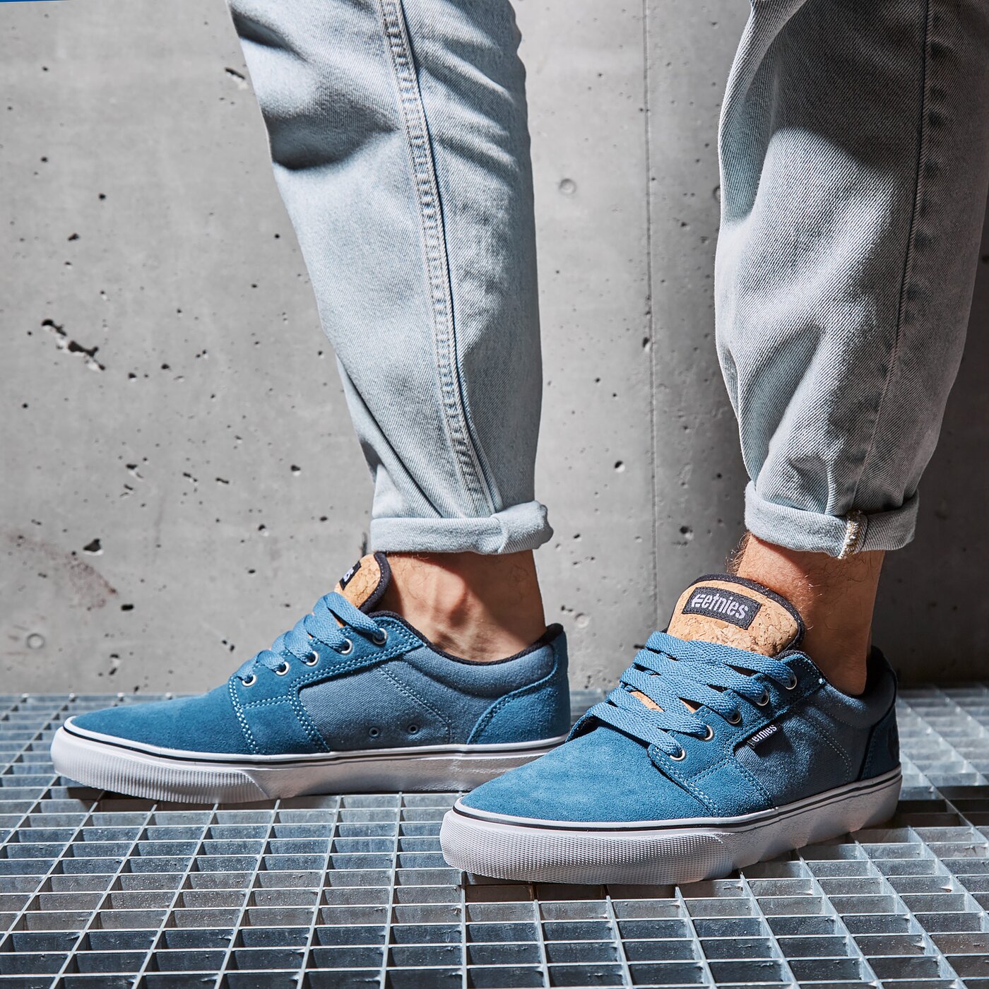 Мъжки маратонки ETNIES BARGE LS 4101000351442 цвят син