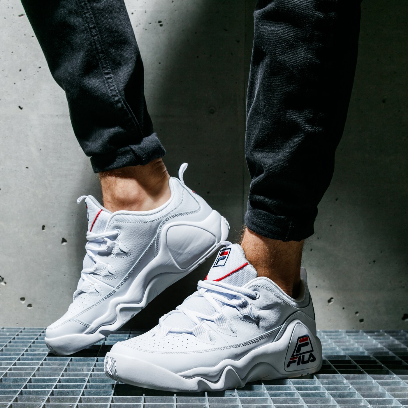 Мъжки маратонки FILA GRANT HILL 1 10105801fg цвят бял