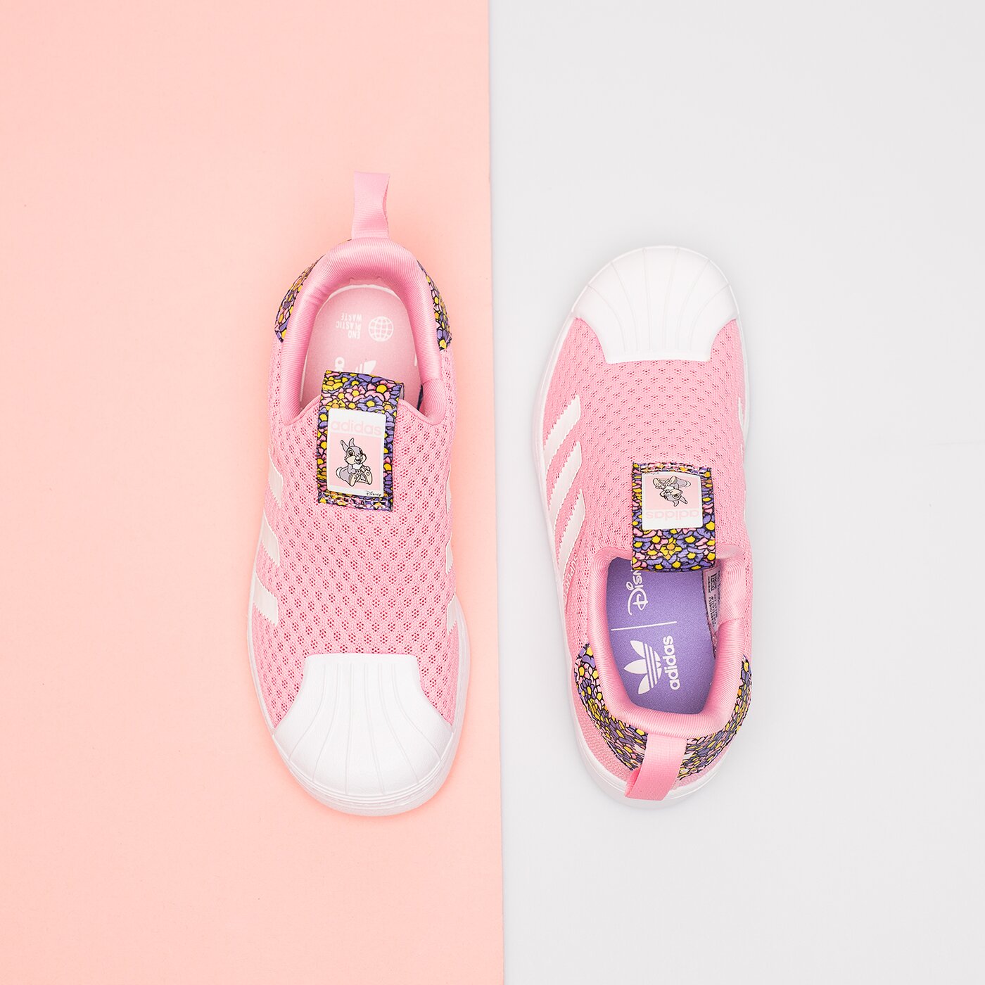 Детски маратонки ADIDAS SUPERSTAR 360 C gx3296 цвят розов