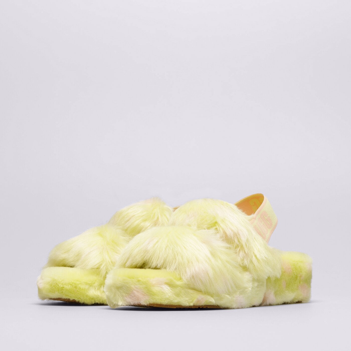 Дамски чехли и сандали UGG OH YEAH SPOTS 1118165-pollen цвят жълт