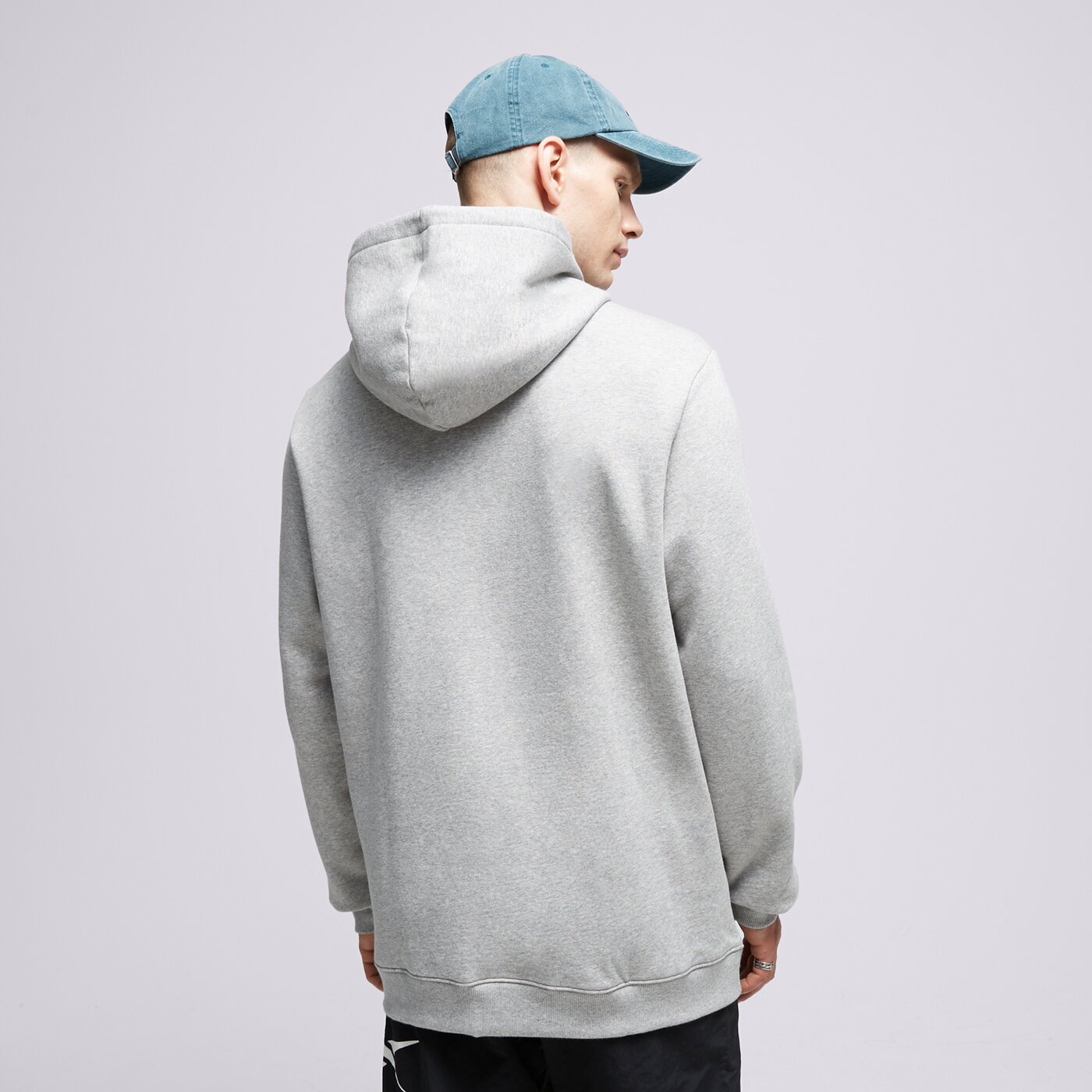 Мъжки суичър REEBOK СУИТЧЪР С КАЧУЛКА RI LEFT CHEST LOGO HOOD 100068237 цвят сив