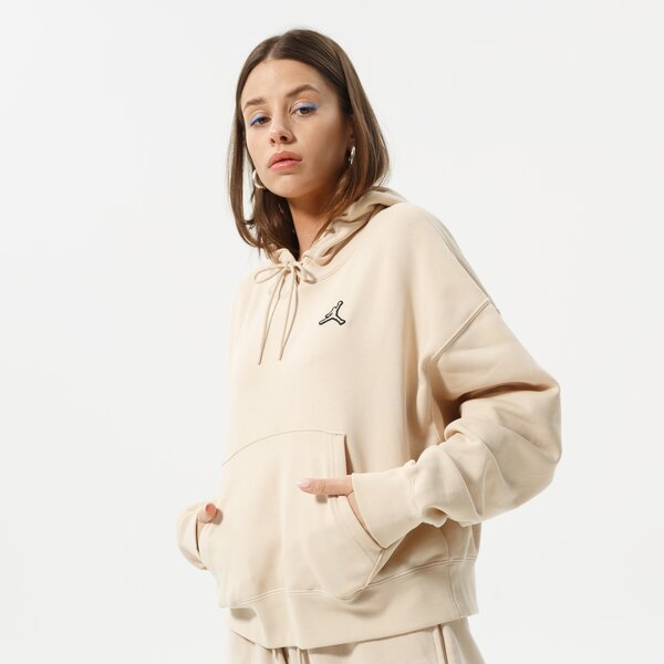 Дамски суичър JORDAN СУИТЧЪР С КАЧУЛКА W J ESSEN FLC HOODIE CORE dn4570-126 цвят розов
