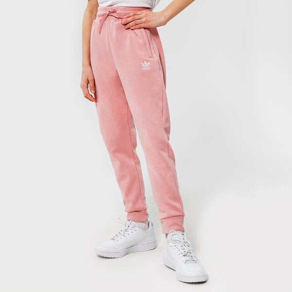 Детски панталони ADIDAS TREFOIL ESSENTIAL FLEECE JOGGERS JUNIOR GIRL hd2056 цвят розов