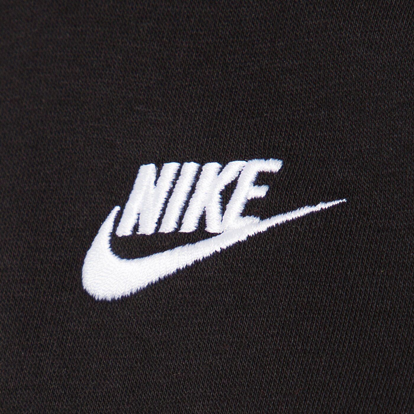 Дамски суичър NIKE СУИТЧЪР W NSW CLUB FLC QZ STD dq5838-010 цвят черен